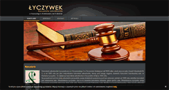 Desktop Screenshot of kancelarie.lyczywek.pl